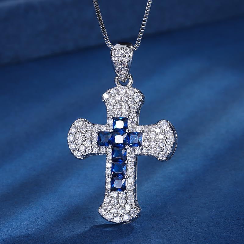 Creative Fashion Cross Pendant Necklace, Gift for All Occasions